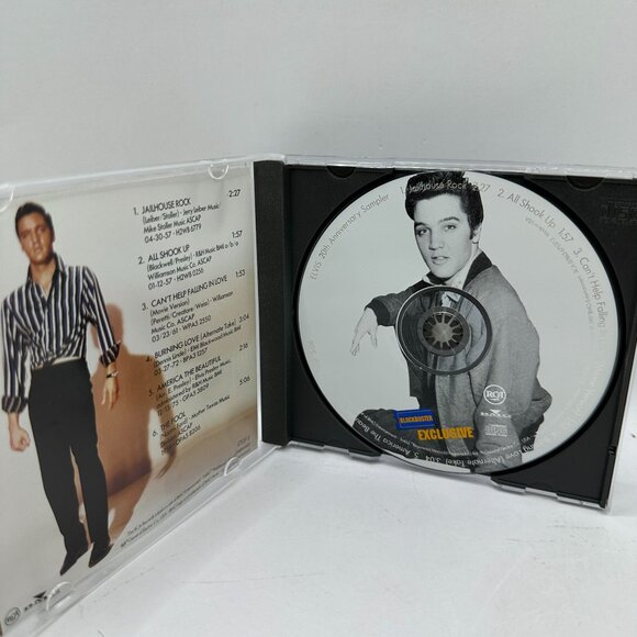 Elvis Presley 20th Anniversary Sampler CD Blockbuster Exclusive RCA Records - Picture 3 of 3